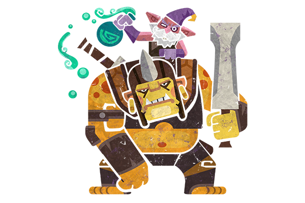 Glitter Monster Hunter Sticker - Alchemist