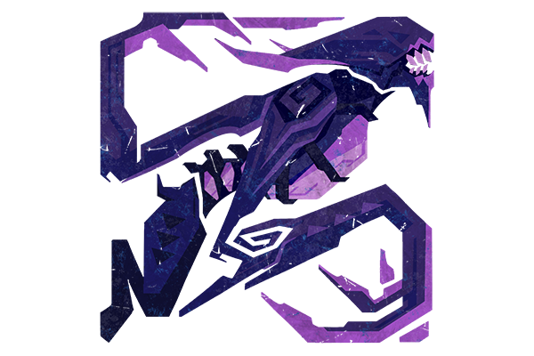 Glitter Monster Hunter Sticker - Bane