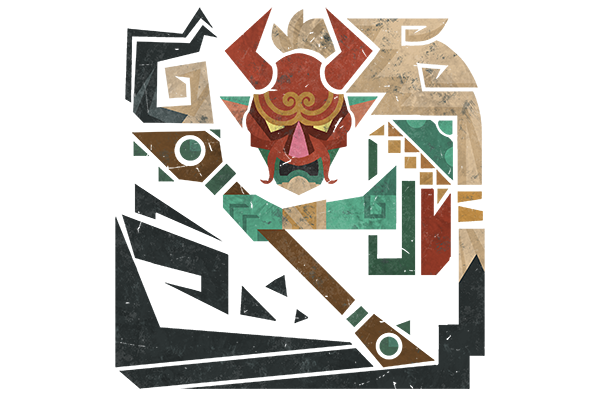 Glitter Monster Hunter Sticker - Grimstroke