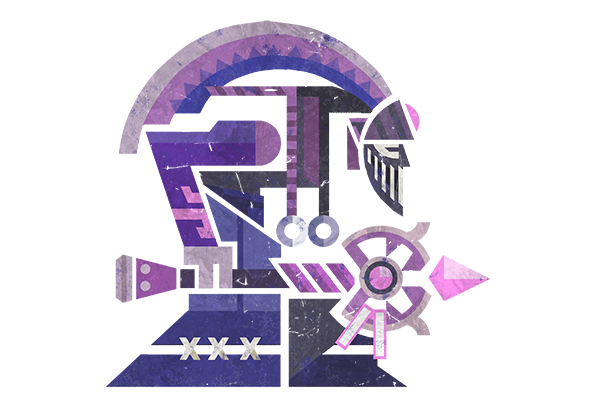 Glitter Monster Hunter Sticker - Dazzle