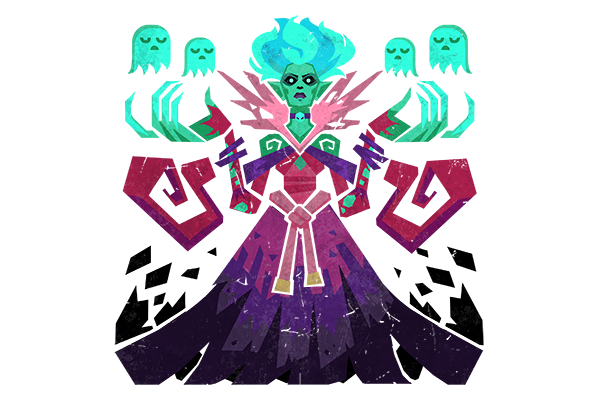 Glitter Monster Hunter Sticker - Death Prophet