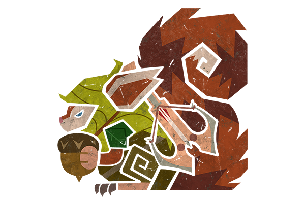 Glitter Monster Hunter Sticker - Hoodwink