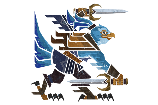 Glitter Monster Hunter Sticker - Kez