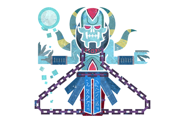Glitter Monster Hunter Sticker - Lich