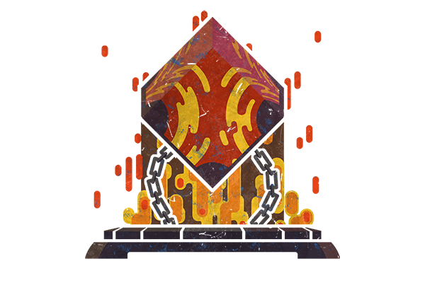 Glitter Monster Hunter Sticker - Tormentor