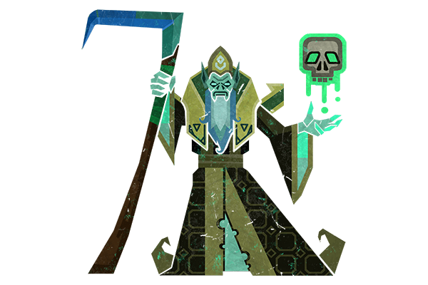 Glitter Monster Hunter Sticker - Necrophos