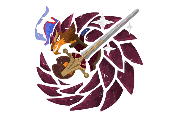 Glitter Monster Hunter Sticker - Pangolier