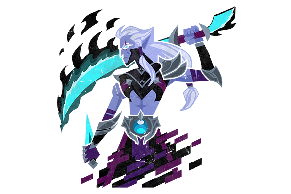 Glitter Monster Hunter Sticker - Phantom Assassin (Asan)