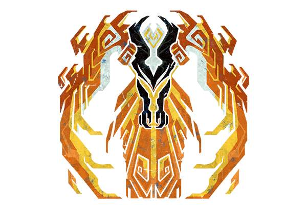 Glitter Monster Hunter Sticker - Phoenix