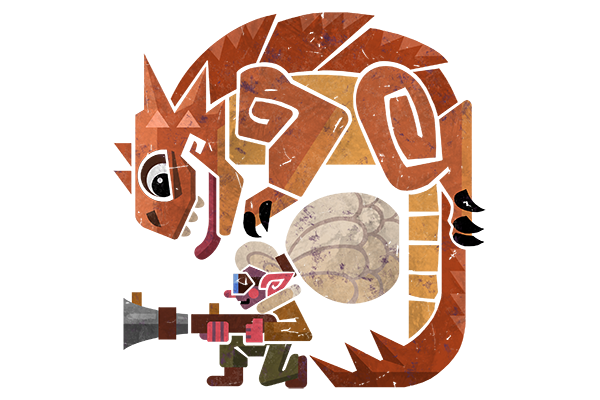 Glitter Monster Hunter Sticker - Snapfire