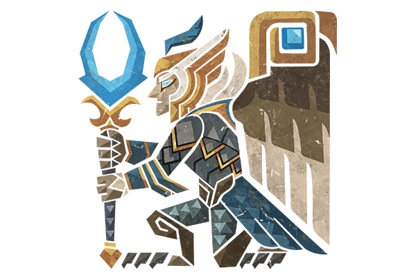 Glitter Monster Hunter Sticker - Skywrath Mage