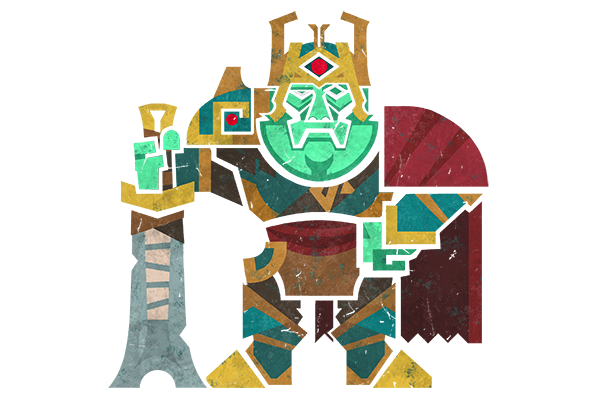 Glitter Monster Hunter Sticker - Wraith King