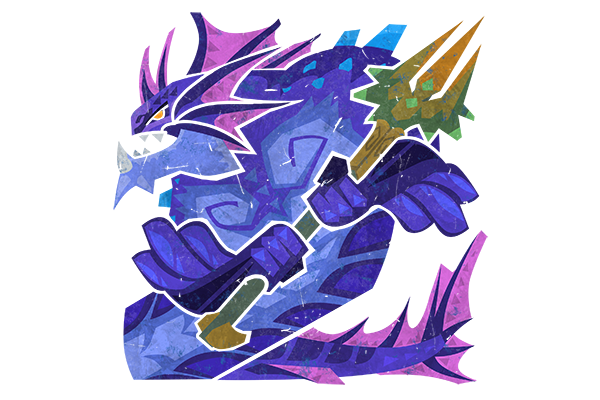 Glitter Monster Hunter Sticker - Slardar