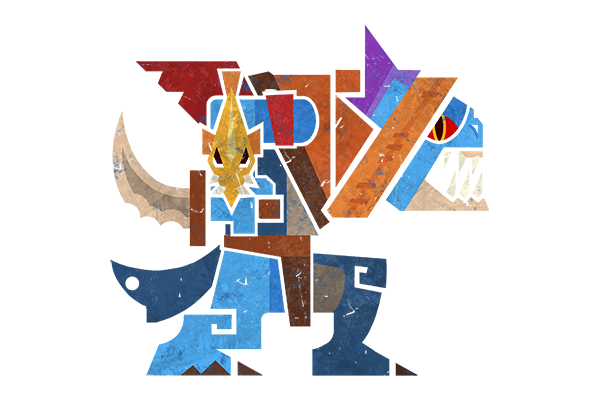Glitter Monster Hunter Sticker - Slark
