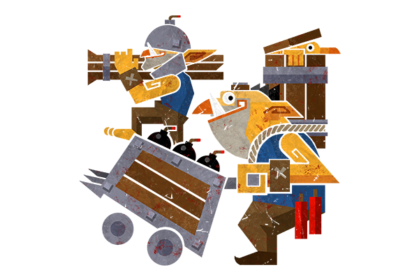 Glitter Monster Hunter Sticker - Techies