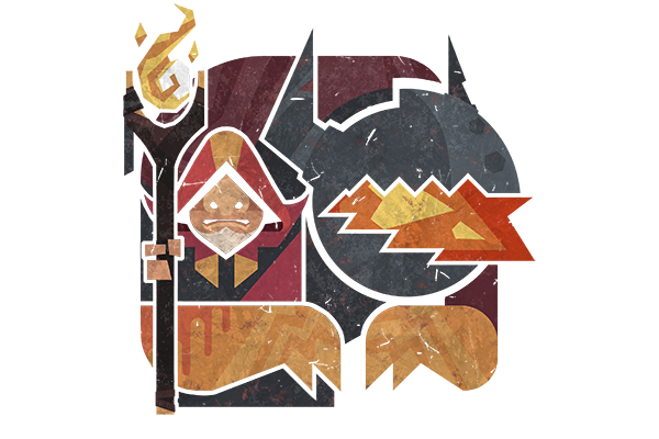 Glitter Monster Hunter Sticker - Warlock