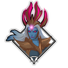Glitter Crownfall Sticker - Shen