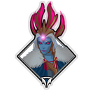 Glitter Crownfall Sticker - Shen (Parka)