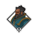 Crownfall Sticker - Kunkka