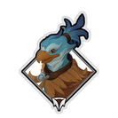 Crownfall Sticker - Kez