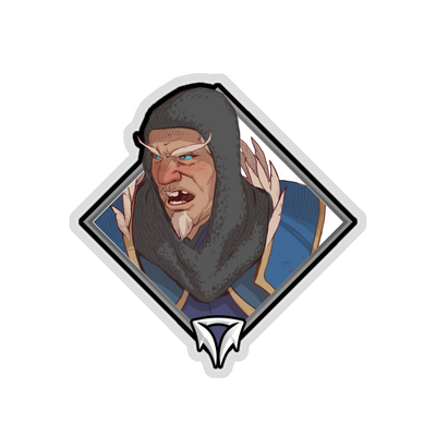 Glitter Crownfall Sticker - Midgate Guard