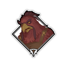 Crownfall Sticker - Pecking Post Goon