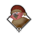 Glitter Crownfall Sticker - Bakeet (Parka)