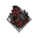 Glitter Crownfall Sticker - Brak Baelor