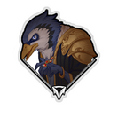Crownfall Sticker - Crown Consul