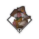 Glitter Crownfall Sticker - Sherrid The Matchmaker