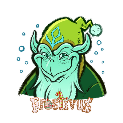 Frostivus 2023 Sticker - Necro Claus