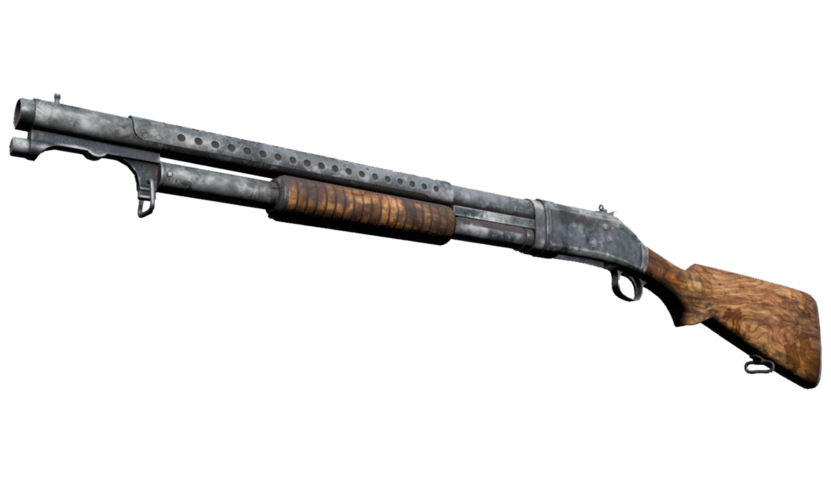 Trenchgun | Mahogany (War Torn)