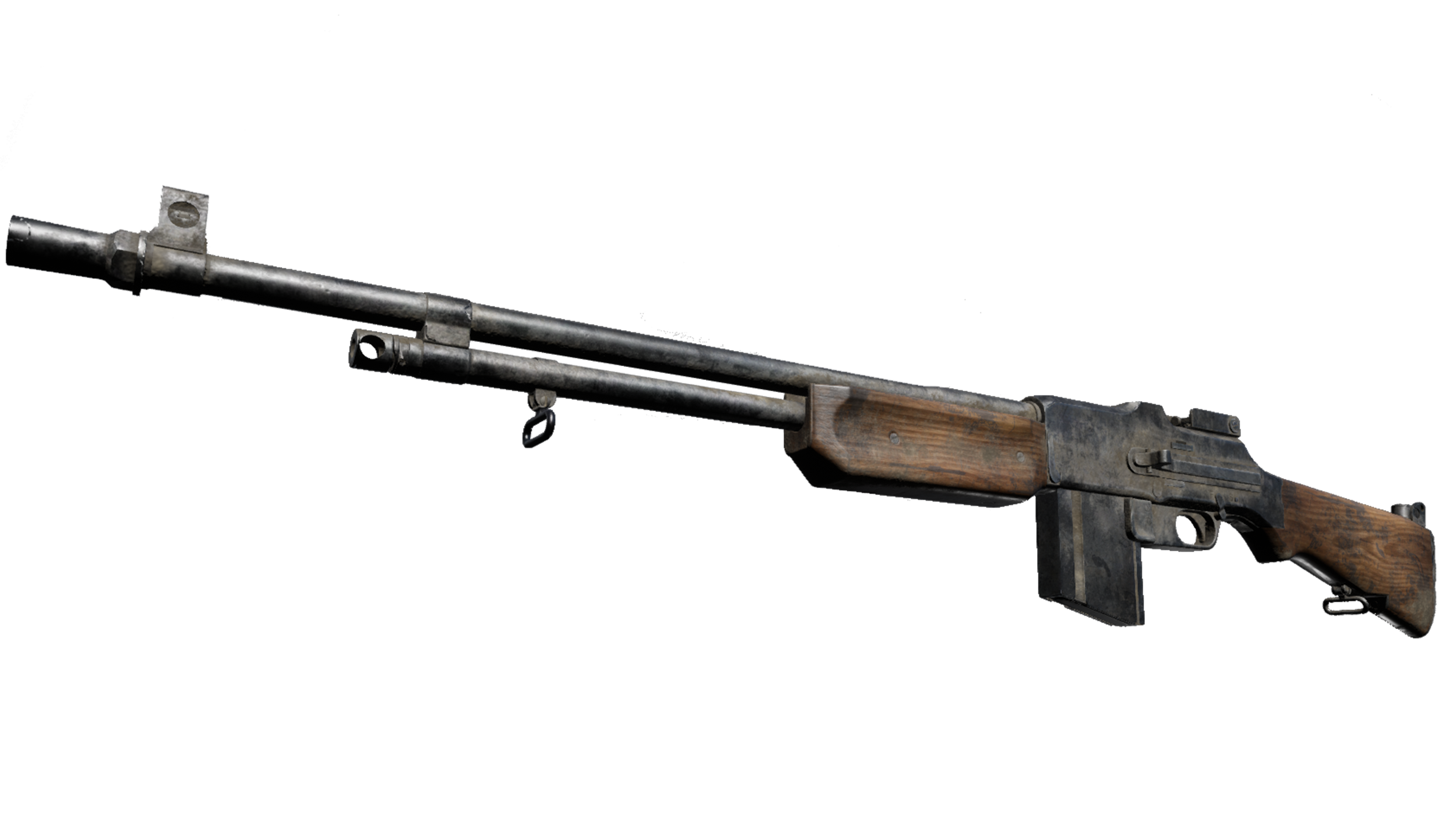 BAR | Brushed Steel (War Torn)