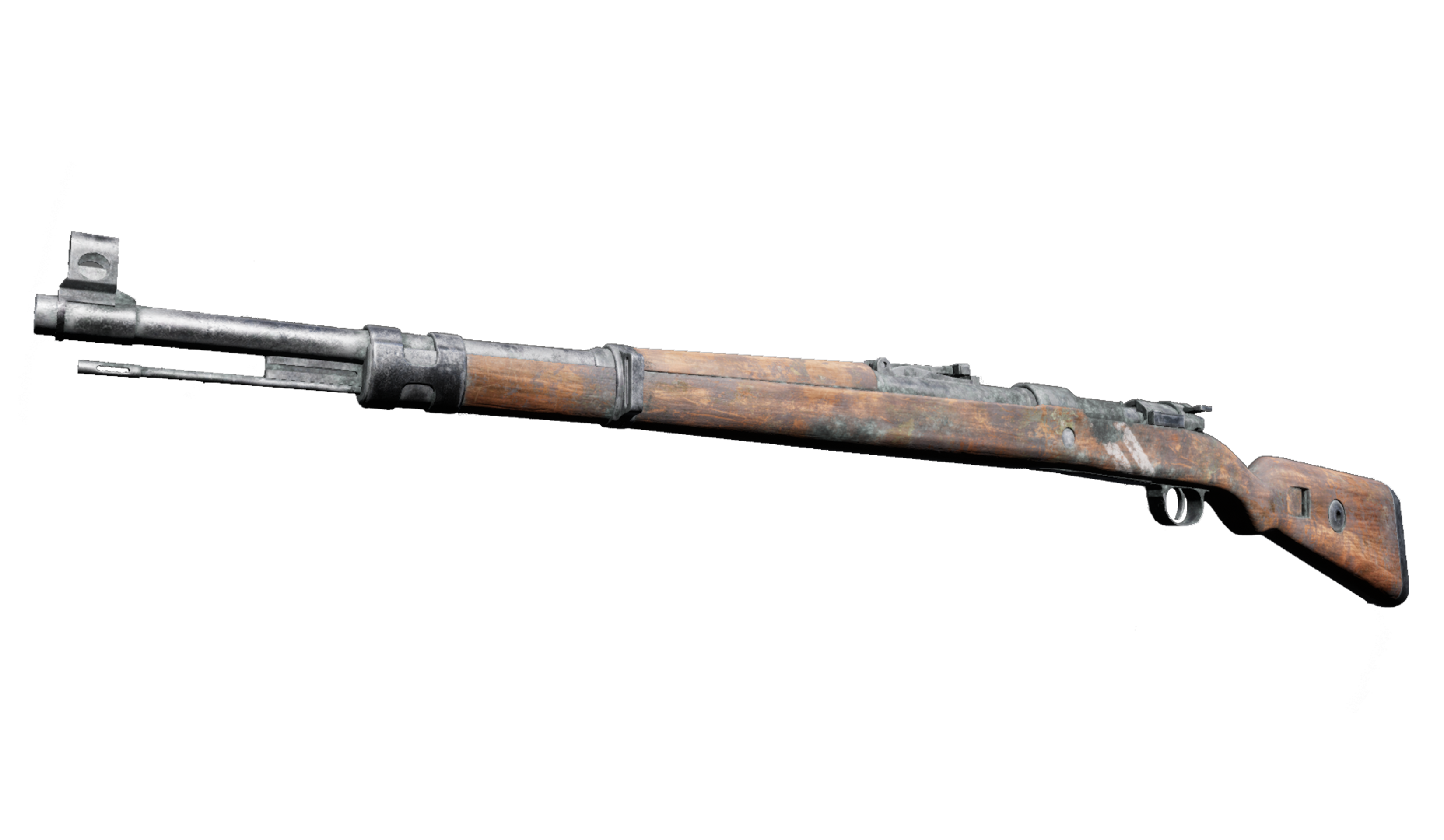 Kar98k | Grey Striped (War Torn)