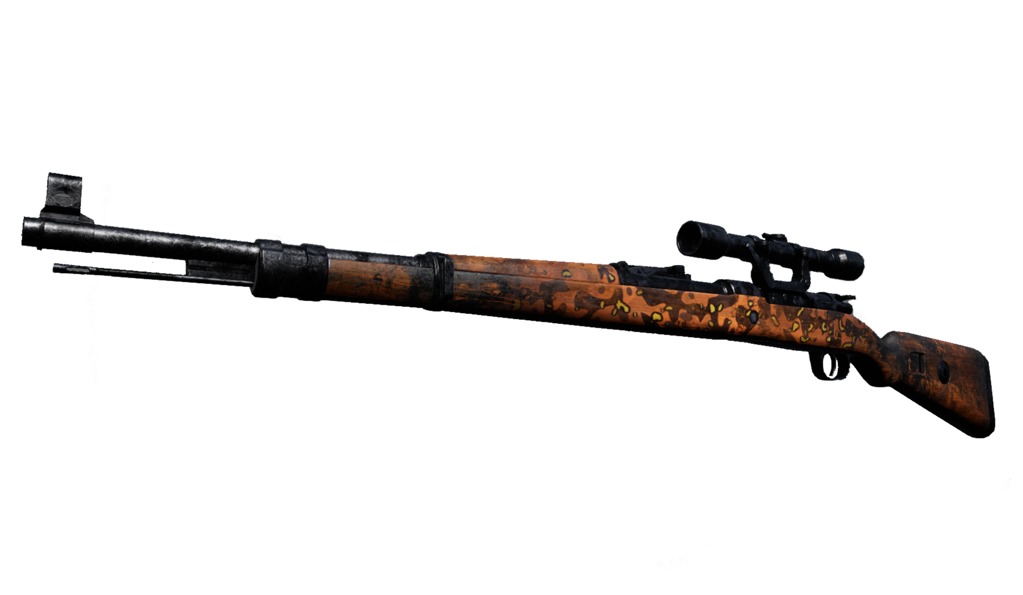 Kar98k S | Autumn Camo (Battle Hardened)