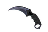 ★ Karambit | Blue Steel (Battle-Scarred)