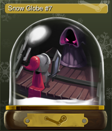 Series 1 - Card 7 of 10 - Snow Globe #7