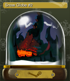 Series 1 - Card 2 of 10 - Snow Globe #2